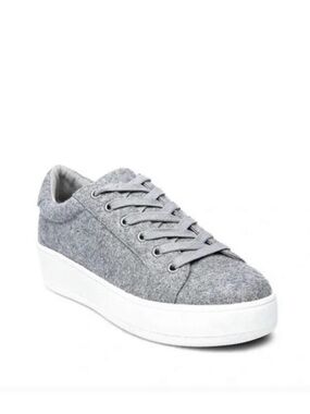Steve Madden Gray Platform Sneakers